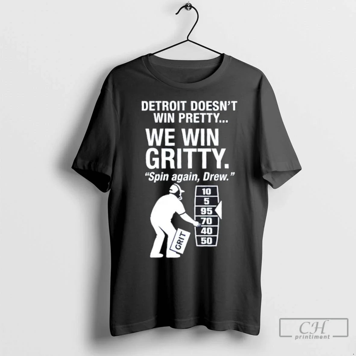 Premium Detroit Lions We Win Gritty Spin Again Drew Dan Campbell