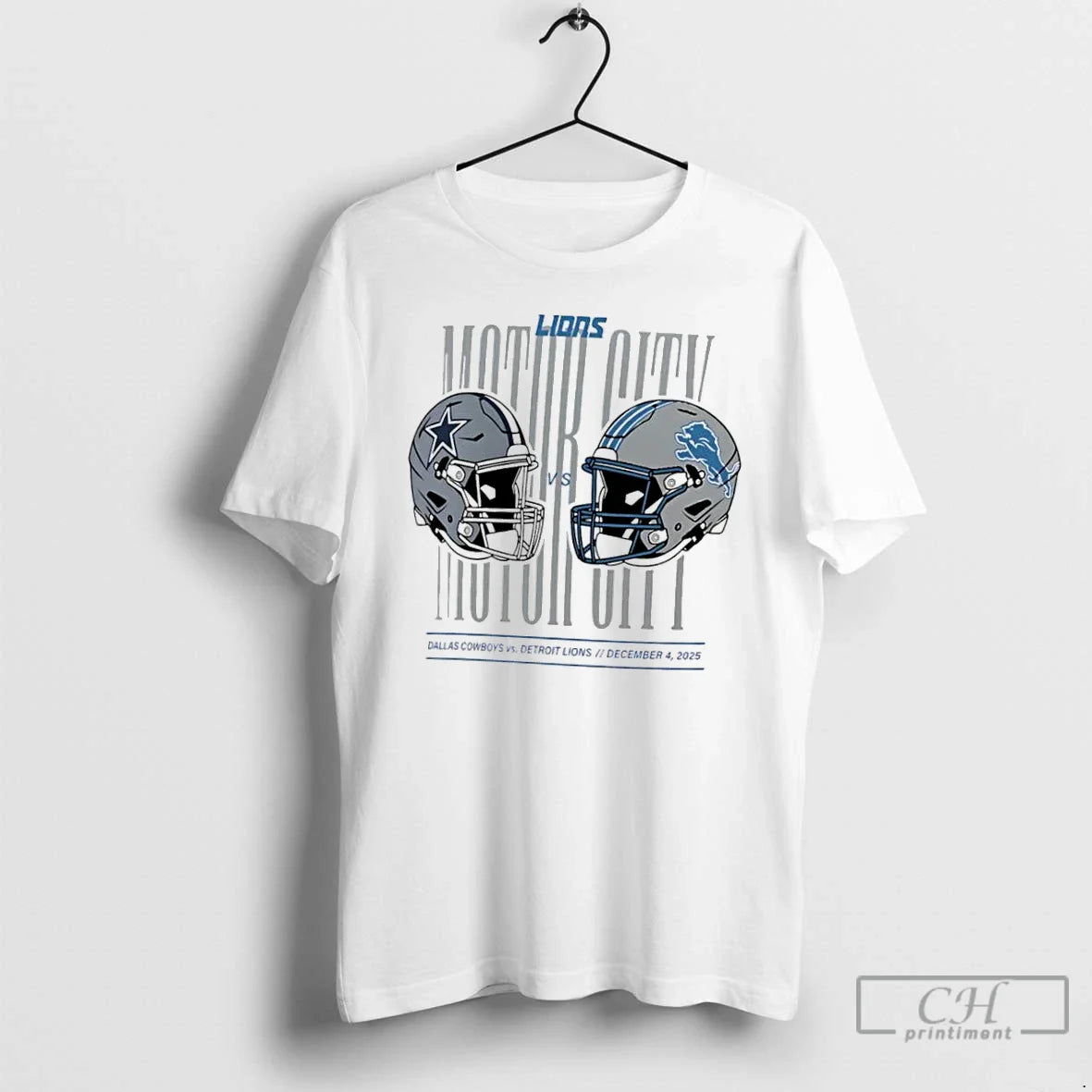 Premium Detroit Lions Vs Dallas Cowboys 2025 Motor City Football