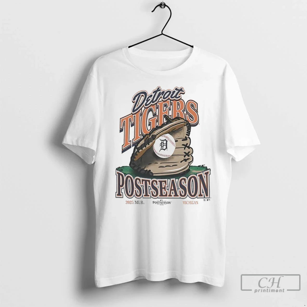 Premium Detroit Tigers 2025 Mlb Postseason Michigan Hoodie Elegant