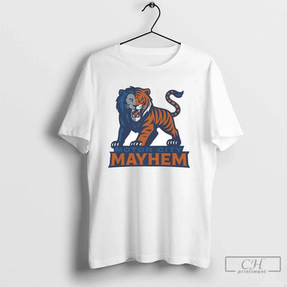 Premium Detroit Tigers And Lions Motor City Mayhem Hoodie Stylish Art