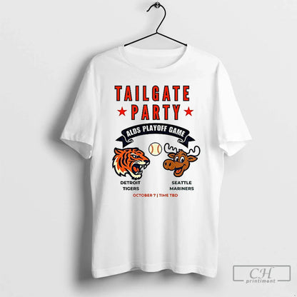 Premium Detroit Tigers Vs Seattle Mariners Alds Tailgate Party