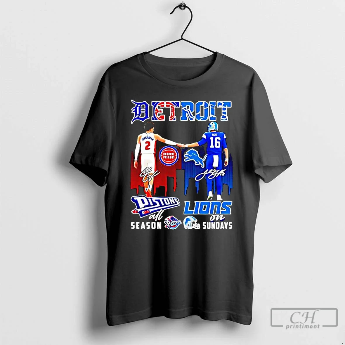 Premium Detroit Sports Teams Pistons All Season Lions Sundays