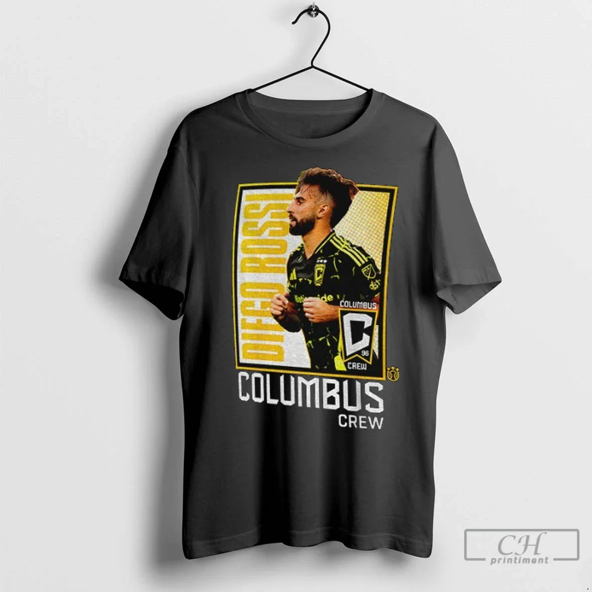 Premium Diego Rossi Columbus Crew Fc Player Logo 2025 Sweatshirt