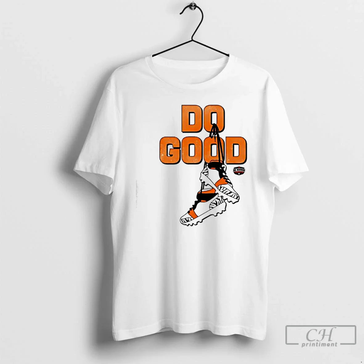 Premium Do Good Hanging Cleats Cincinnati Long Sleeve Classic Style