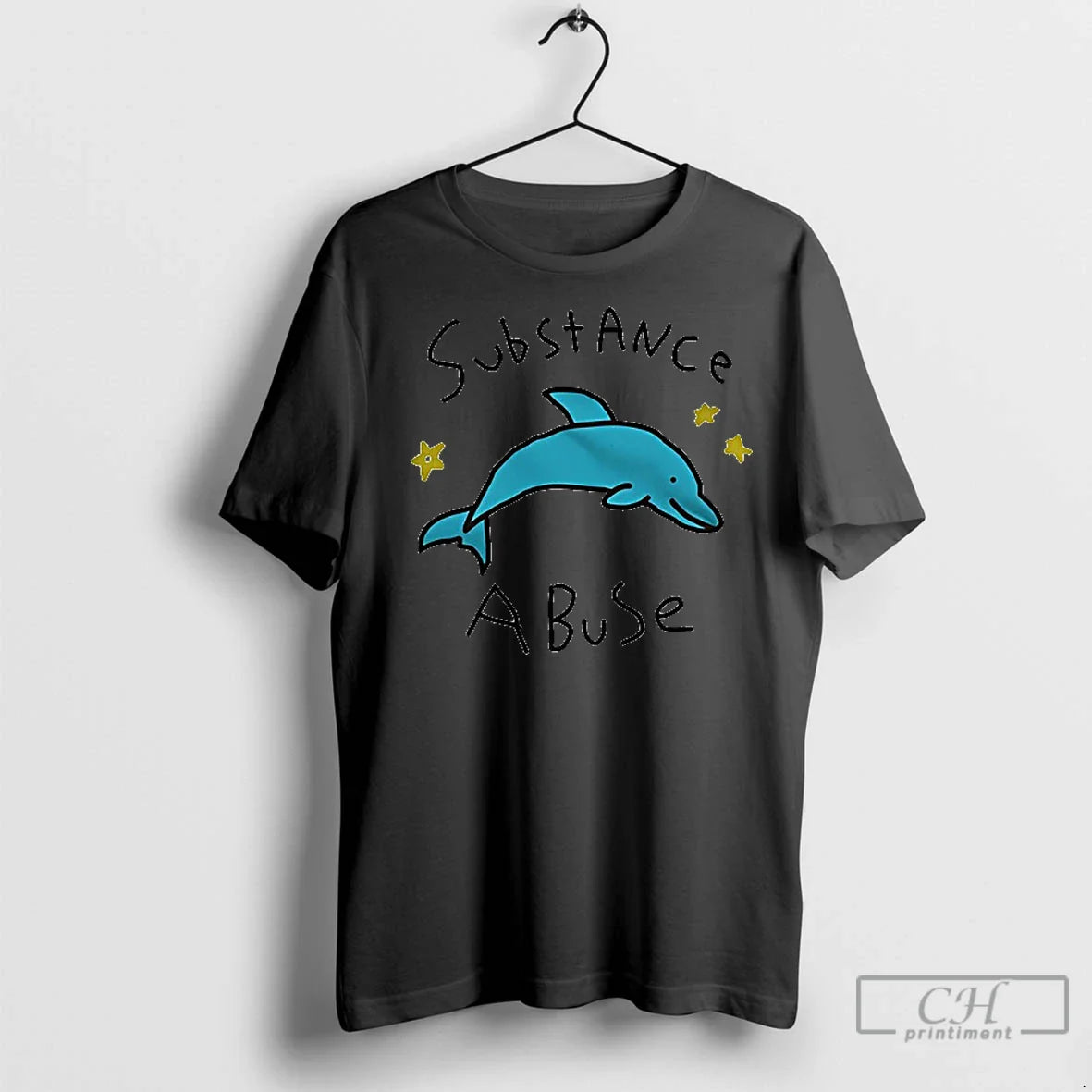 Premium Dolphin Substance Abuse Tee Stylish Design