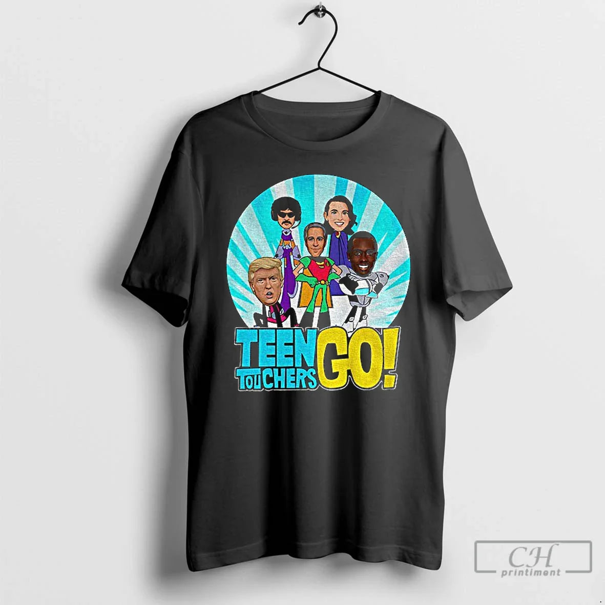 Premium Donald Trump Teen Titans Go Teen Touchers Go Cartoon