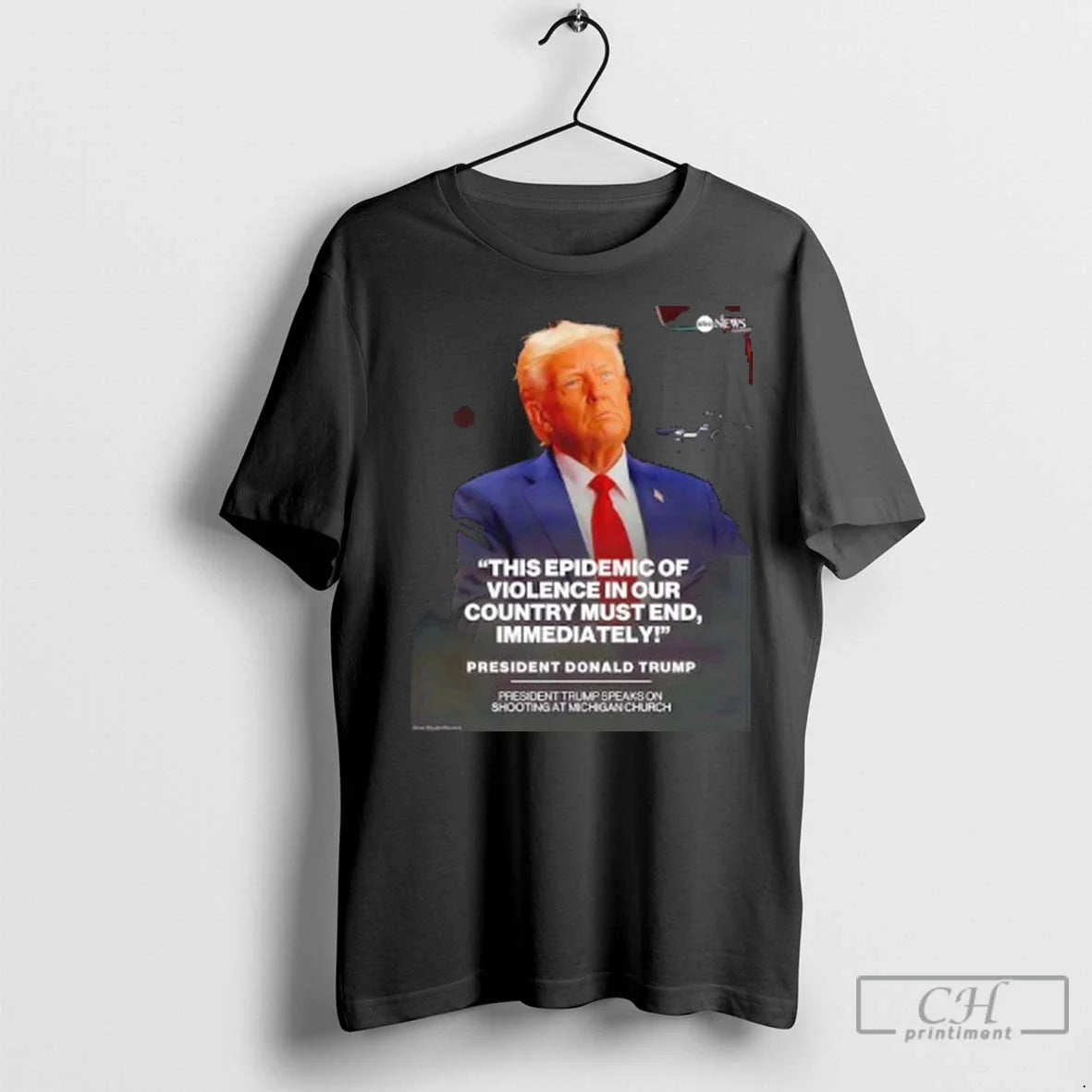 Premium Donald Trump This Epidemic Violence Our Country Must End