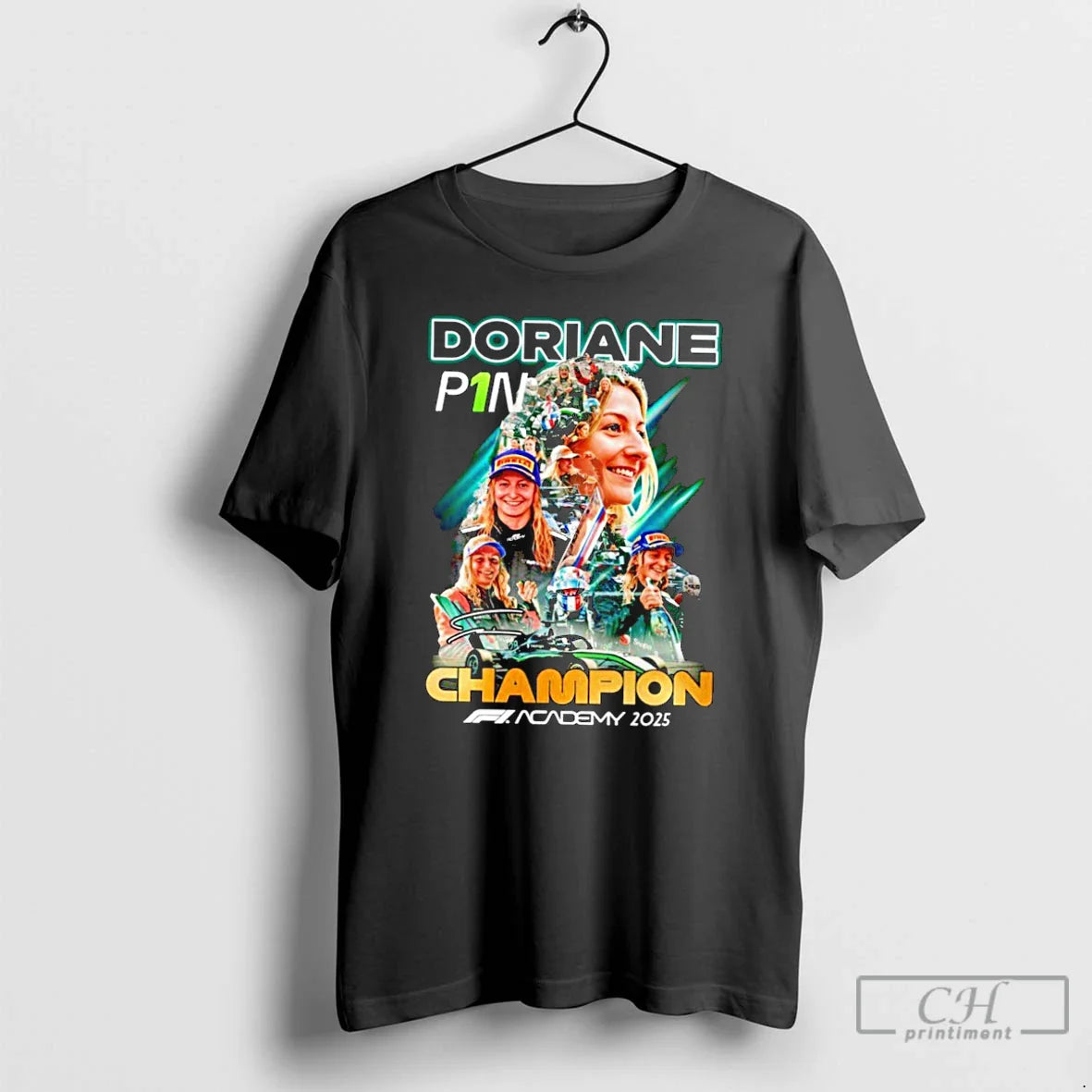 Premium Doriane P1N Champions F1 Academy 2025 TShirt Classic Art
