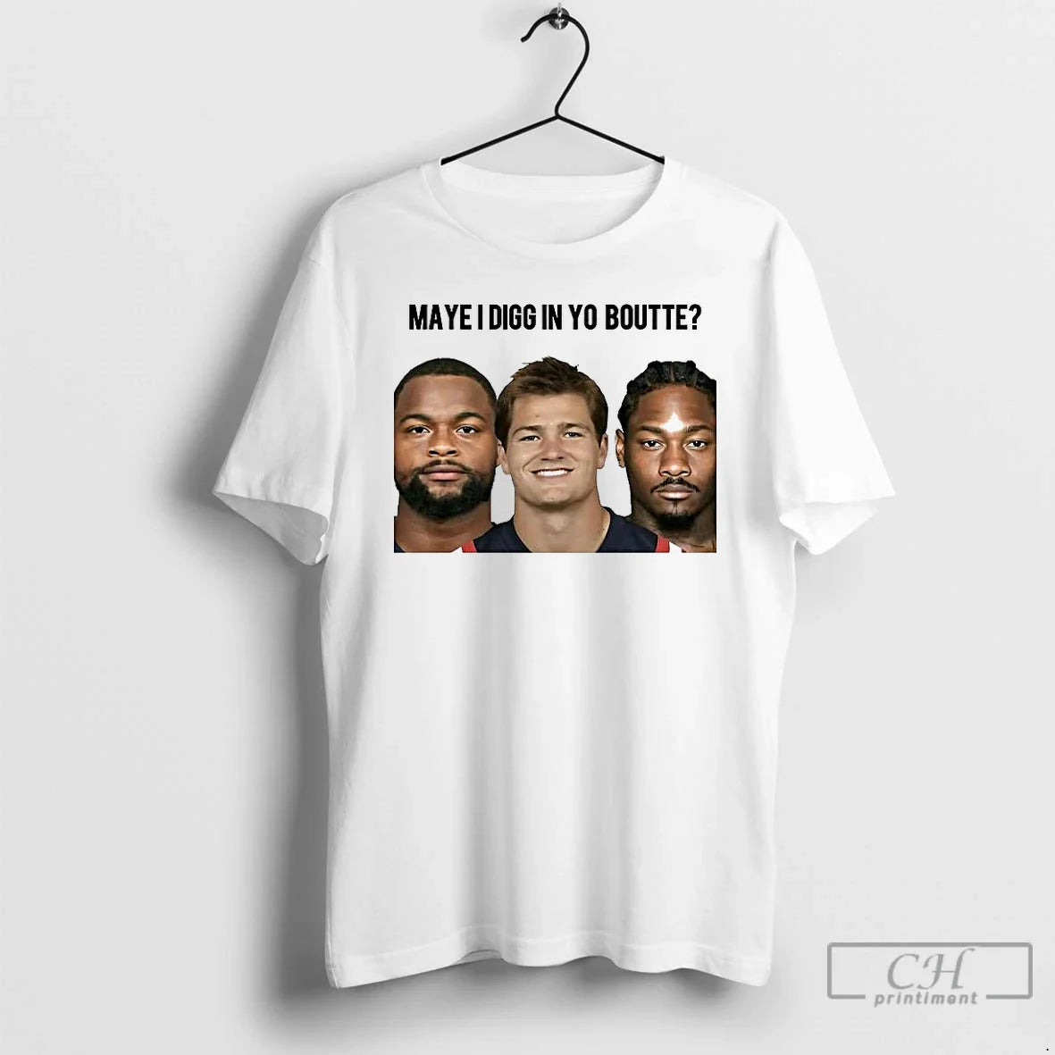 Premium Drake Maye Kayshon Boutte Stefon Diggs New England Patriots