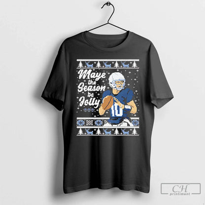 Premium Drake Maye Season Be Jolly Ne Patriots Ugly Tank Top Stylish