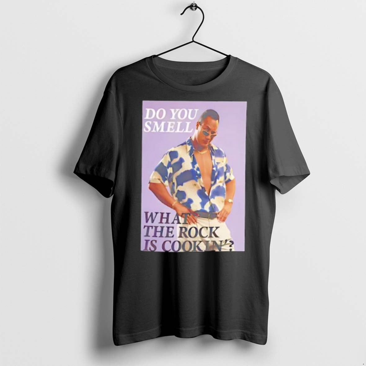 Premium Dwayne Rock Johnson Do You Smell What Rock Is Cookin TShirt