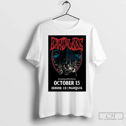 Premium Earthless October 15 2025 Marquis Theater Denver Co Tank Top