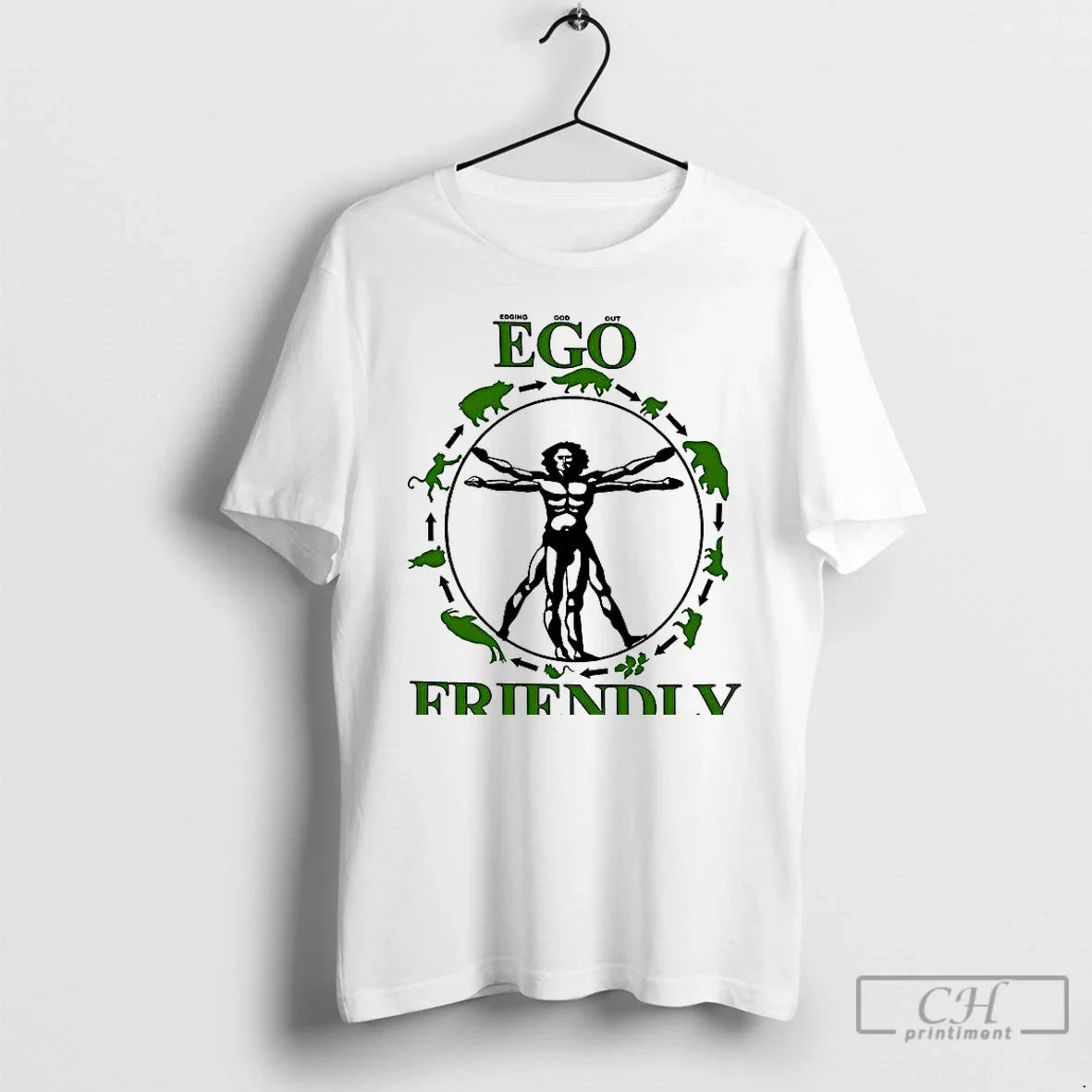 Premium Edging God Out Friendly Vitruvius Relationship Between Humans