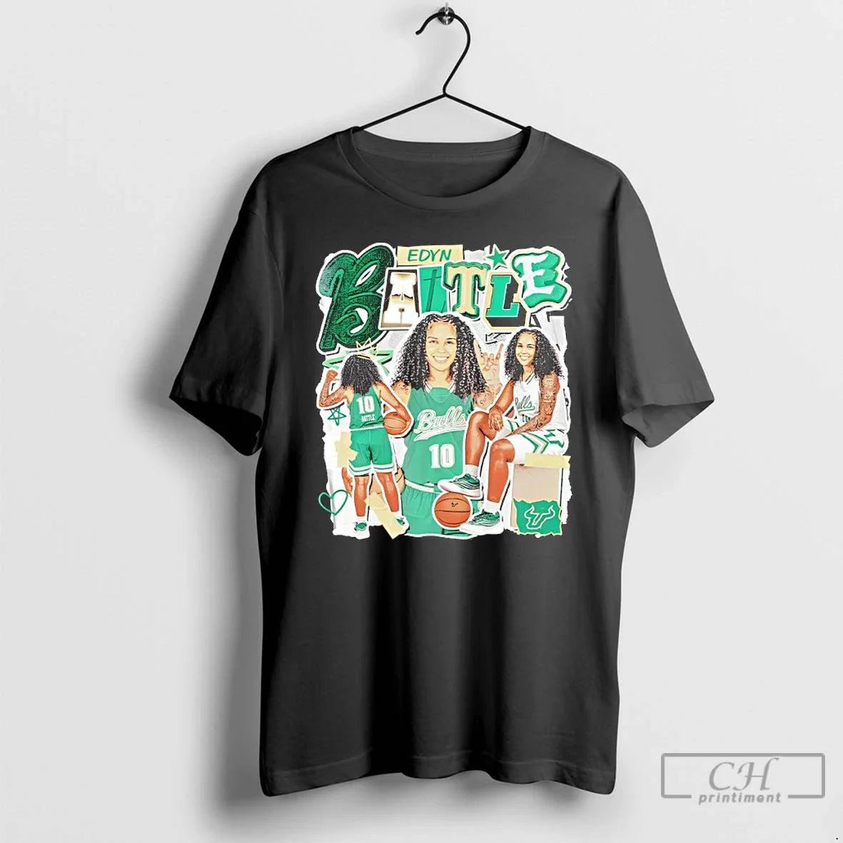 Premium Edyn Battle Usf Ncaa South Florida Bulls Womens Basketball