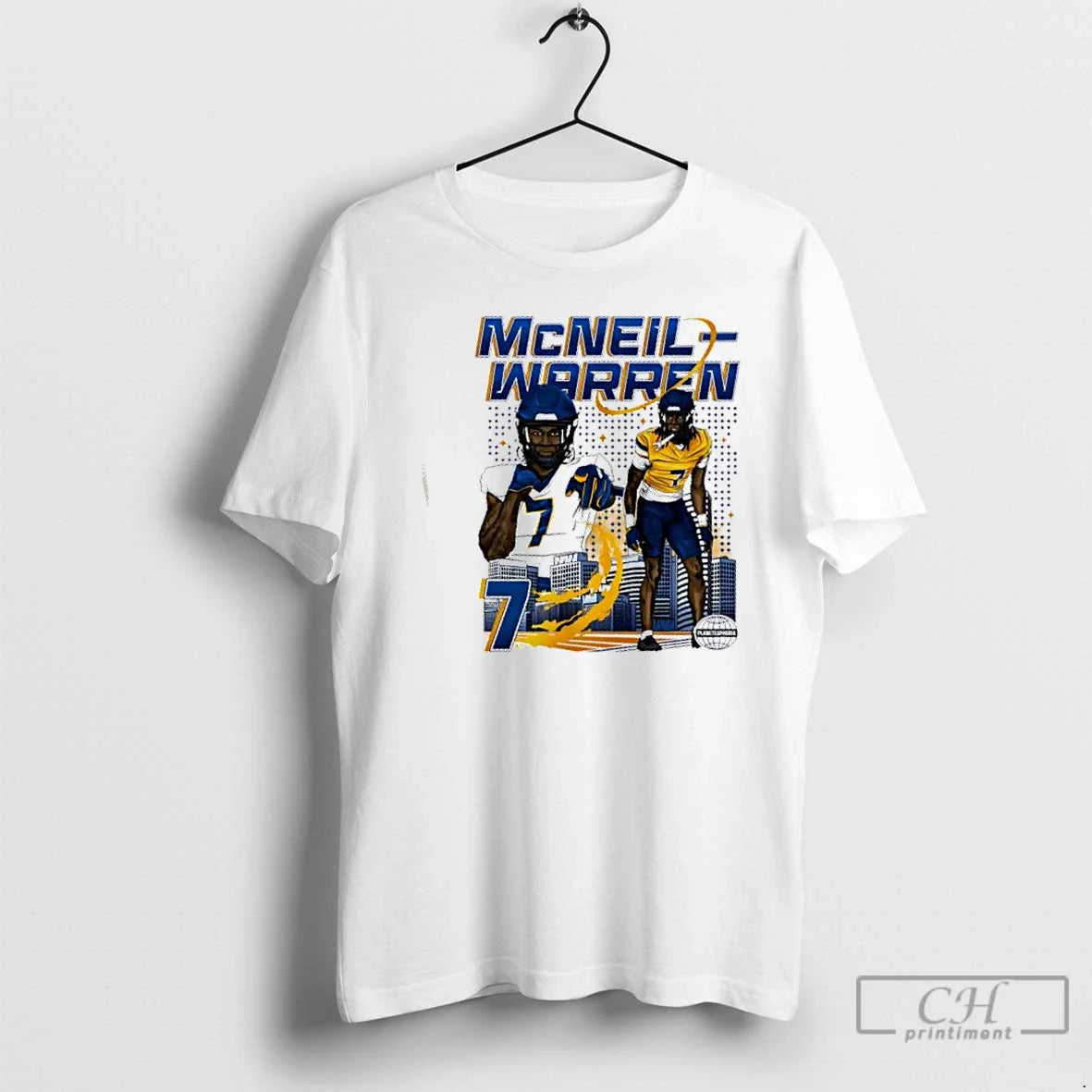Premium Emmanuel Mcneil Warren Toledo Rockets Football City Tee