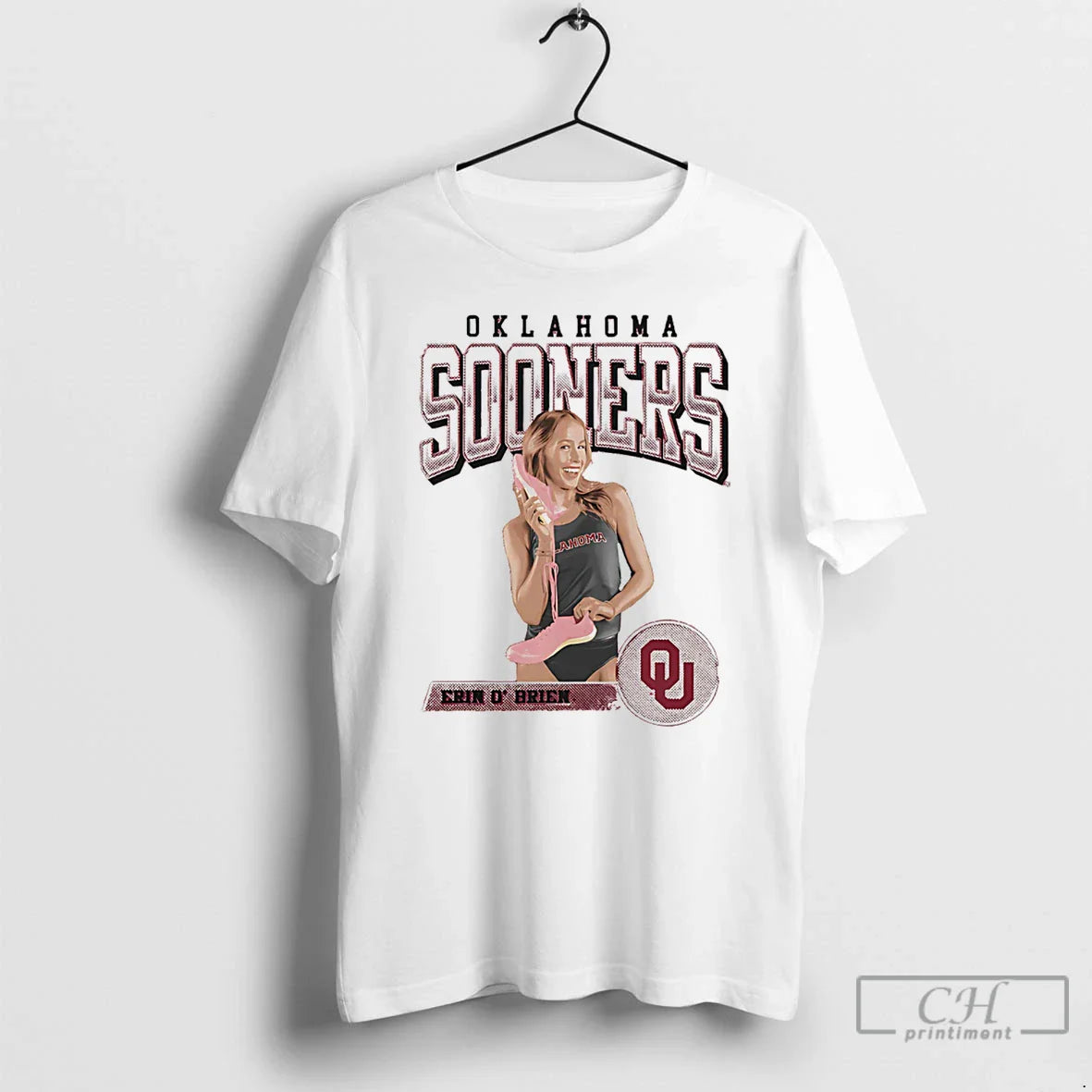 Erin Obrien Oklahoma Sooners Illustrated Sweatshirt Designer Gift