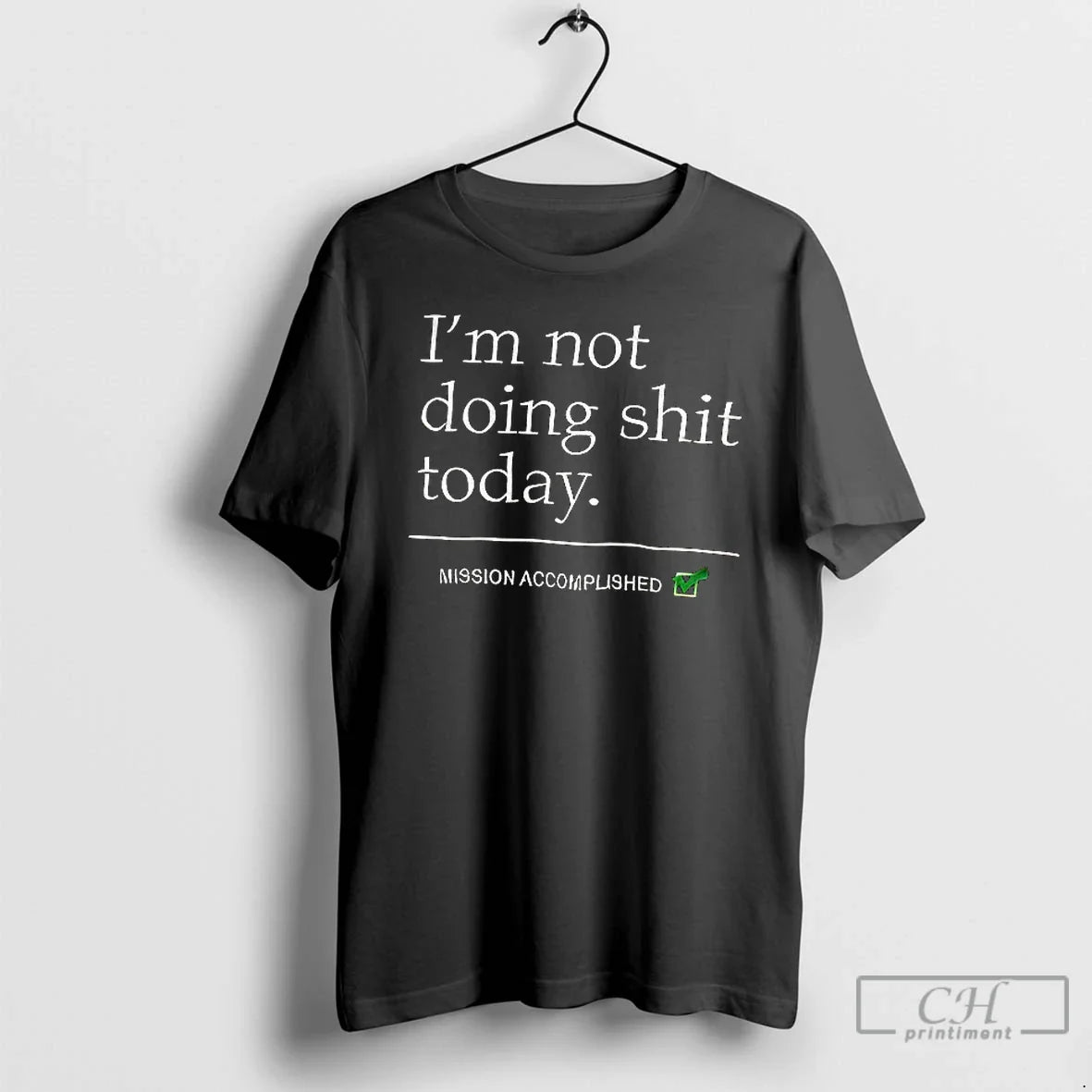 Premium Erling Haaland Wearing Im Not Doing Shit Today Mission