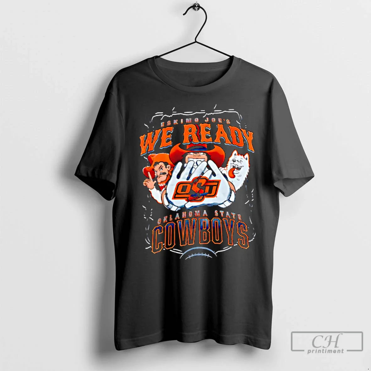 Premium Eskimo Joes We Ready Oklahoma State Cowboys Shirt Authentic