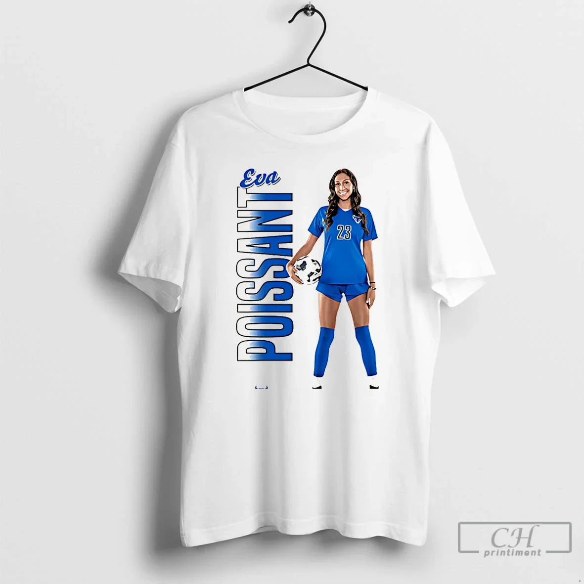 Premium Eva Poissant Buffalo Bulls Portrait Tank Top Modern Apparel