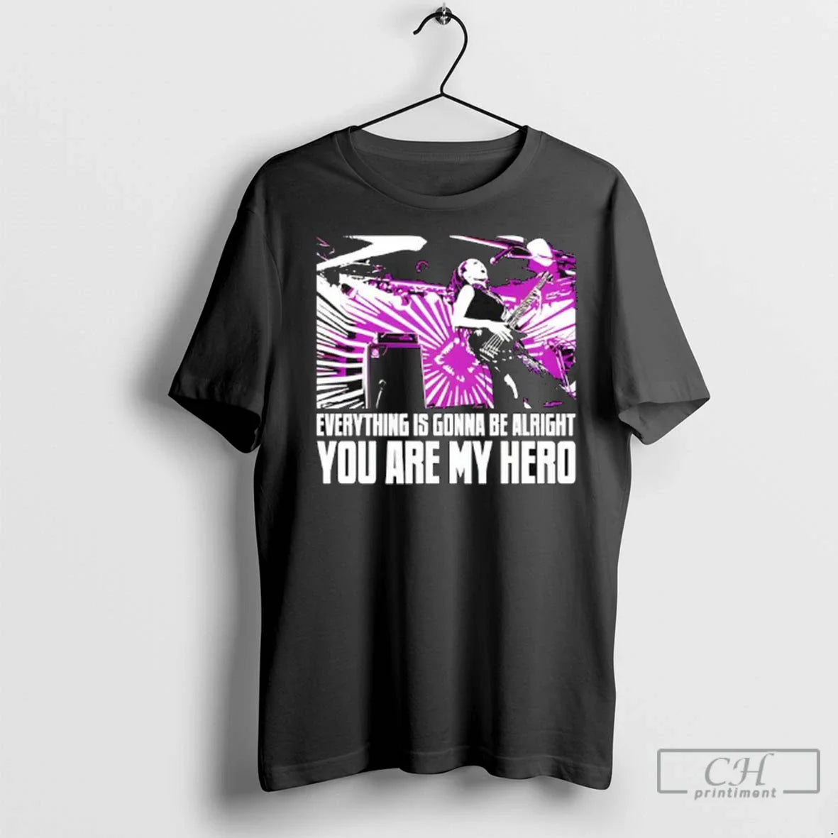 Premium Everything Is Gonna Be Alright You Are My Hero Purple Ladies