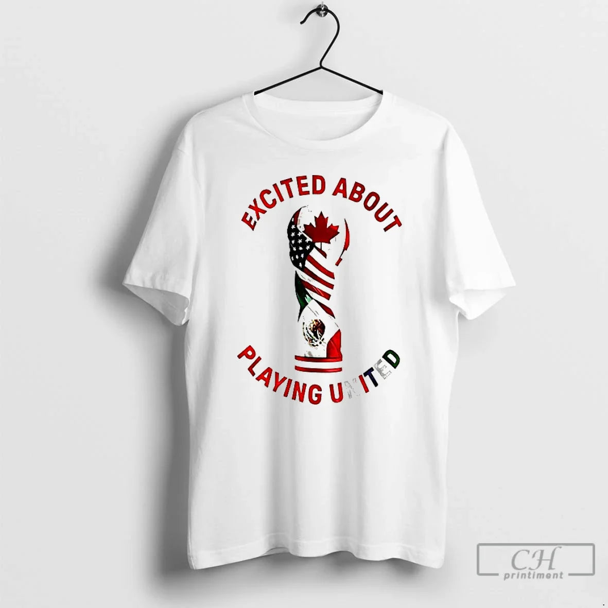 Premium Excited About Playing United Tank Top Authentic Apparel
