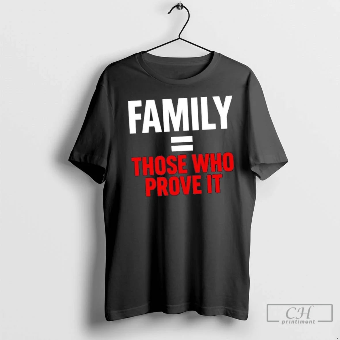 Premium Family Equals Proof Those Who Prove It Hoodie Vintage Apparel