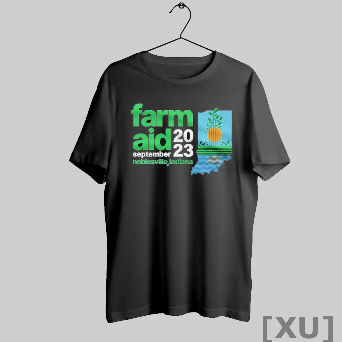 Premium Farm Aid 2023 September Noblesville Indiana Festival Logo T