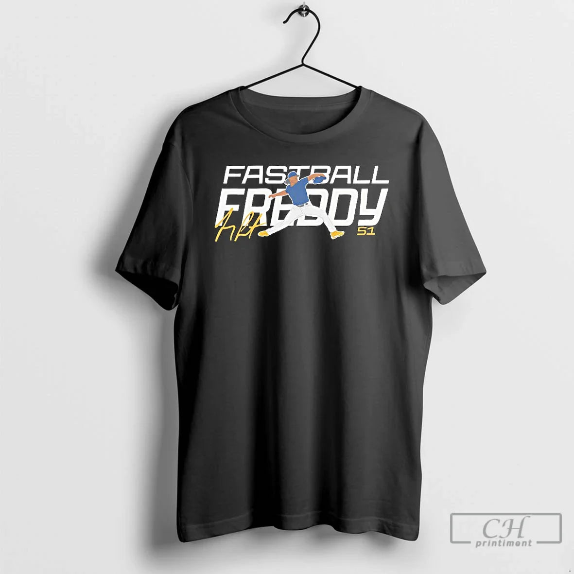 Premium Fastball Freddy Milwaukee Brewers Baseball Mlb Signature T