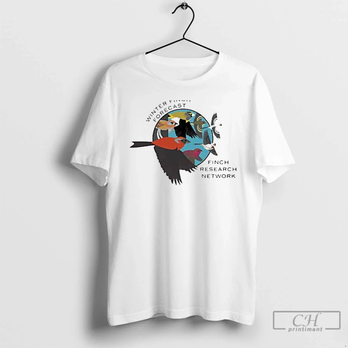 Premium Firn Winter Finch Forecast Hoodie Trendy Art
