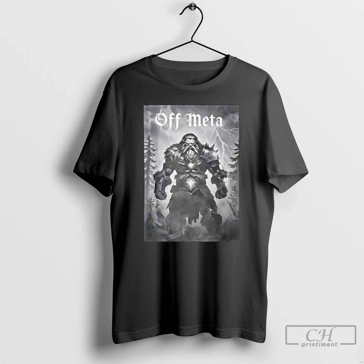Premium Fierce Warrior Off Meta Ornaments T Shirts Tee Retro Merch