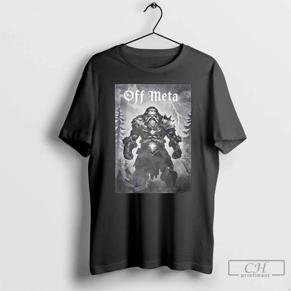 Premium Fierce Warrior Off Meta Ornaments T Shirts Tee Retro Merch