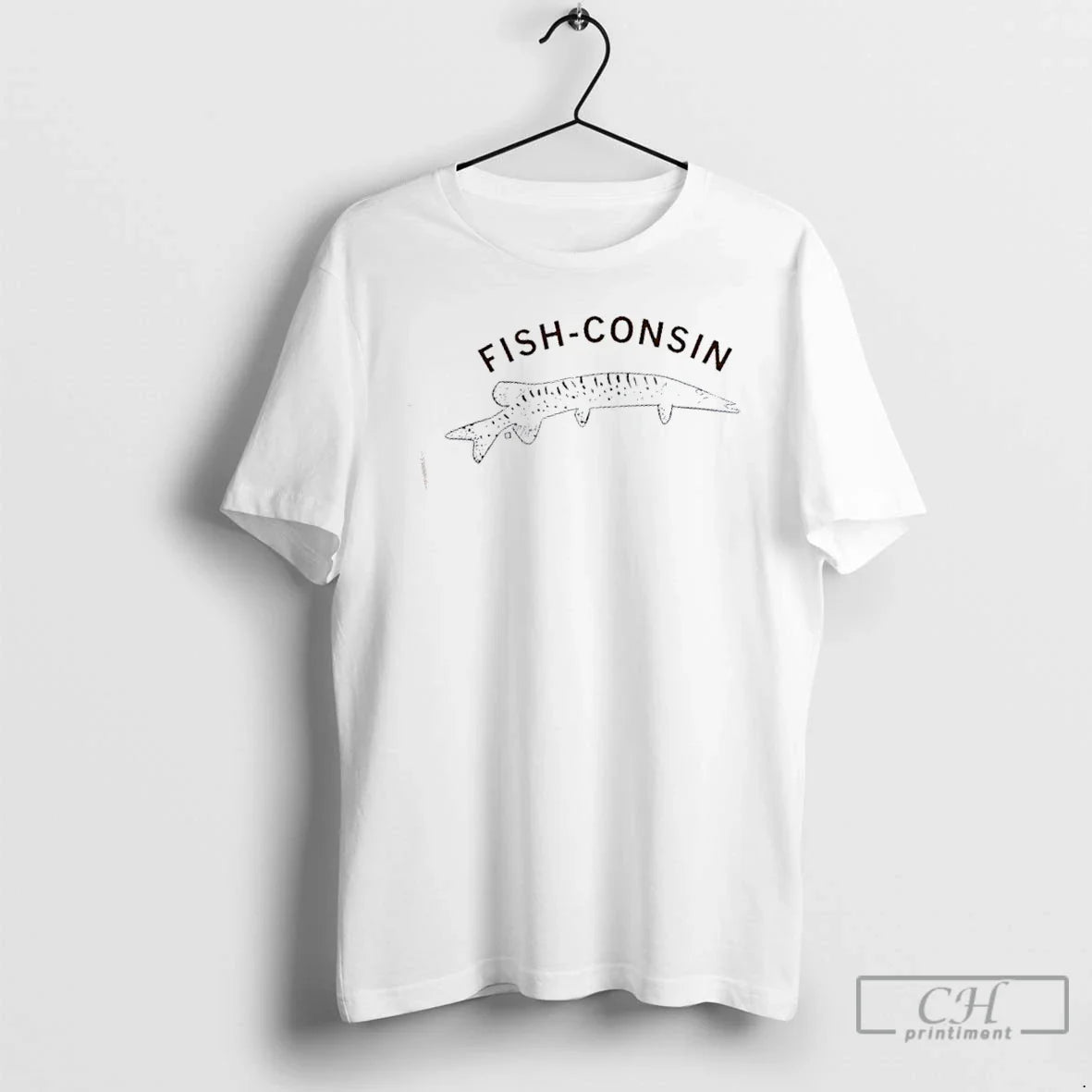 Premium Fish Consin Long Sleeve Retro Art