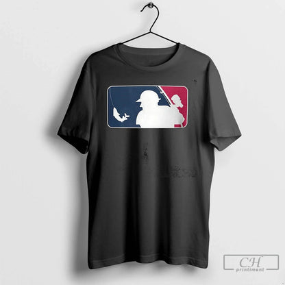Premium Fishing Mlb Logo TShirt Vintage Design