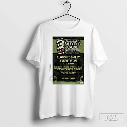 Premium Flogging Mollys Salty Dog Cruise October 25 30 2026 Concert T