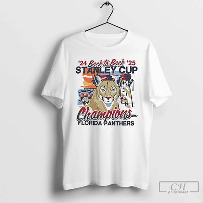 Premium Florida Panthers Back To Back Florida Sunset Franklin T