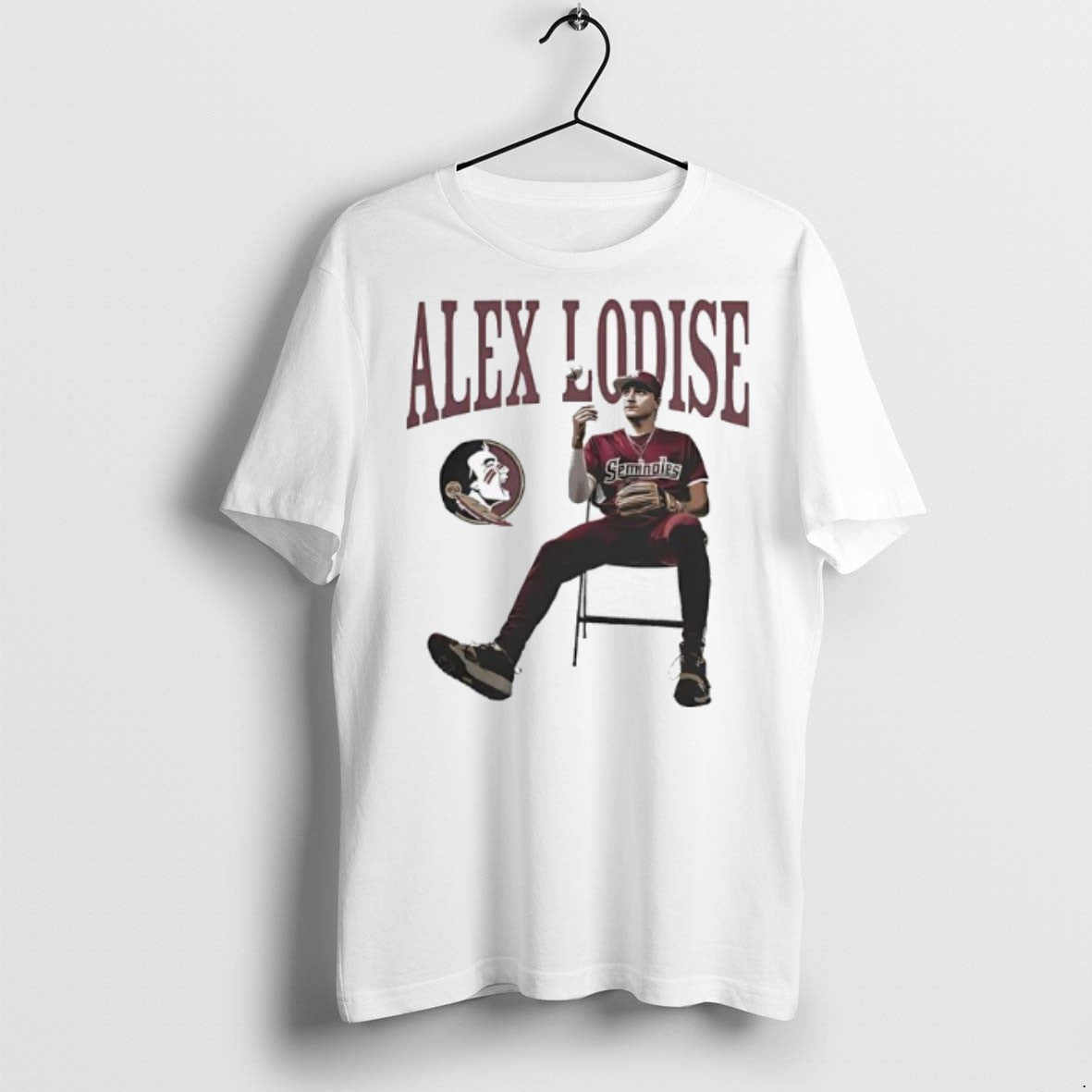 Premium Florida State Seminoles Alex Lodise Fsu Baseball Logo T