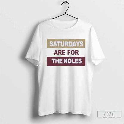 Premium Florida State Seminoles Saturdays Are Noles Shirt Retro