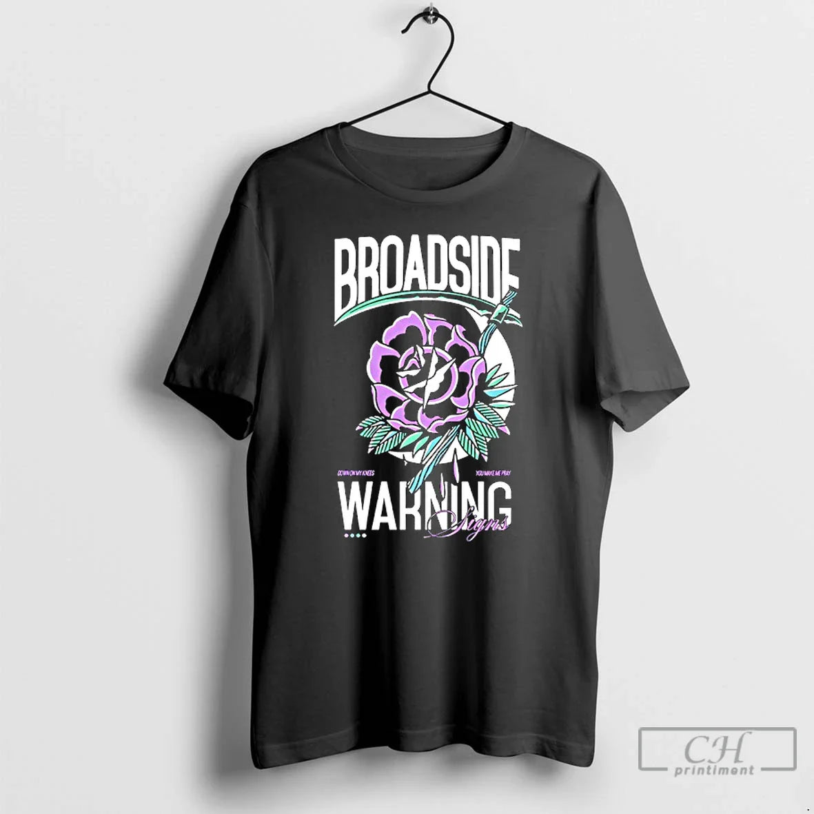 Premium Flower Broadside Warning Signs Tank Top Premium Gift