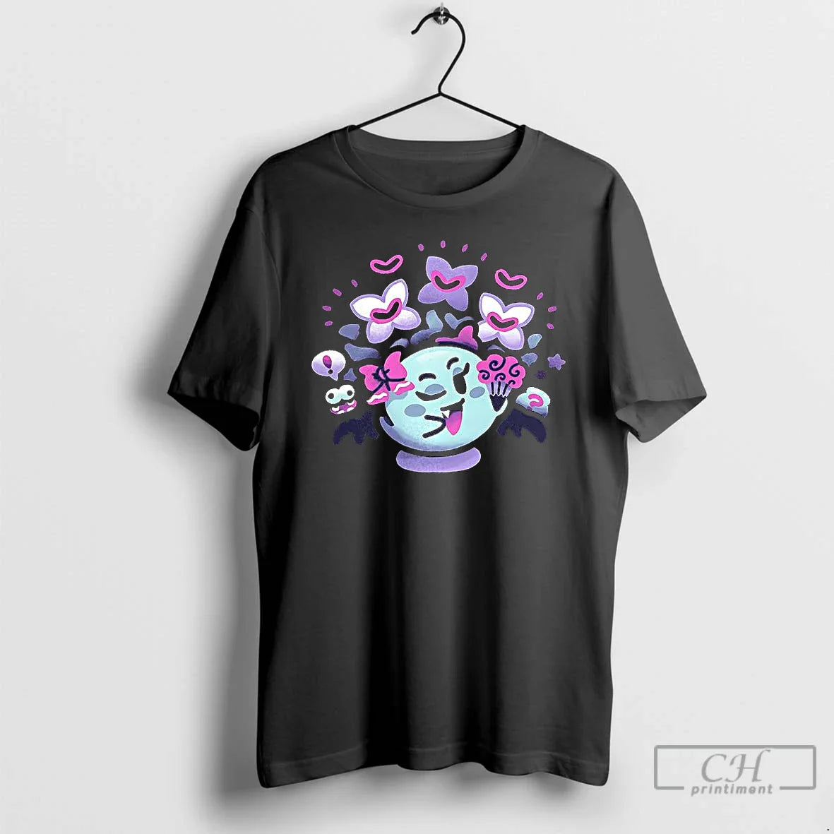 Premium Forest Surprises Lady Bow Game Character Halloween T Shirts