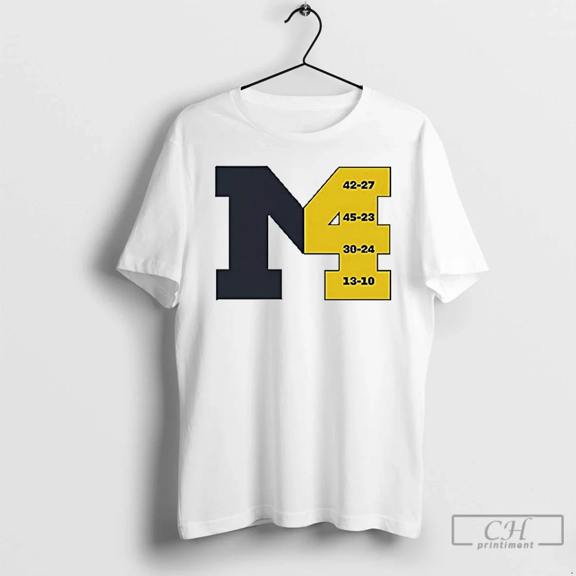 Premium Four Alarm Fire Michigan Football Fans 4Th Straight T Shirts