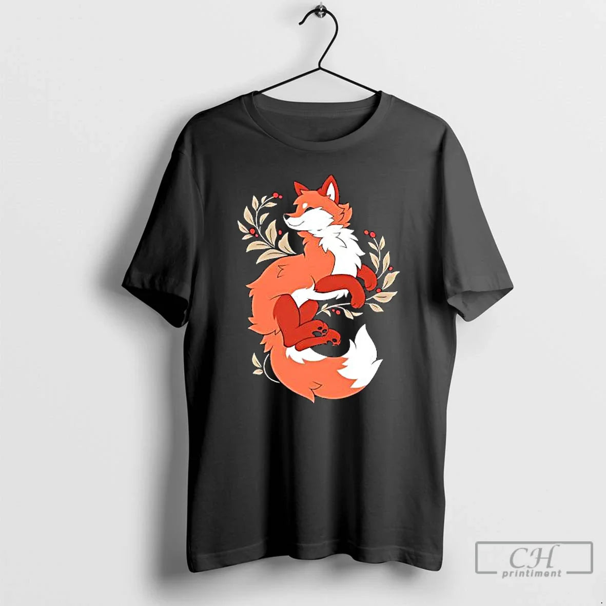 Premium Fox Red Cartoon Sweatshirt Designer Apparel