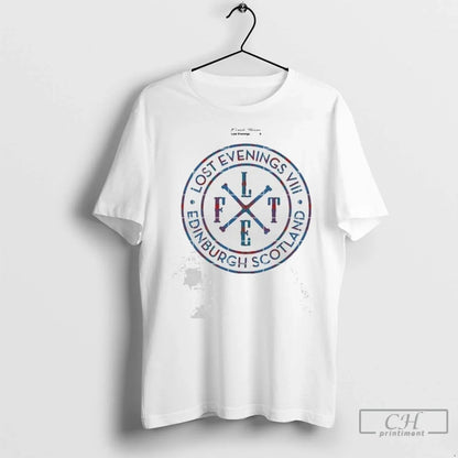 Premium Frank Turner Lost Evenings 8 Edinburgh Scotland Tee Elegant