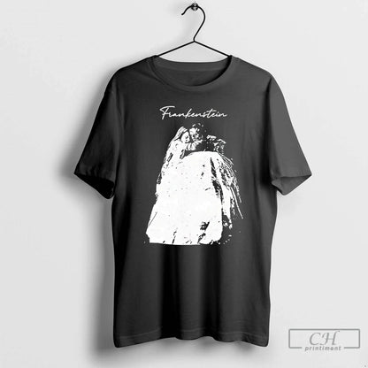 Premium Frankenstein His Bride Gothic Horror Tee Premium Apparel