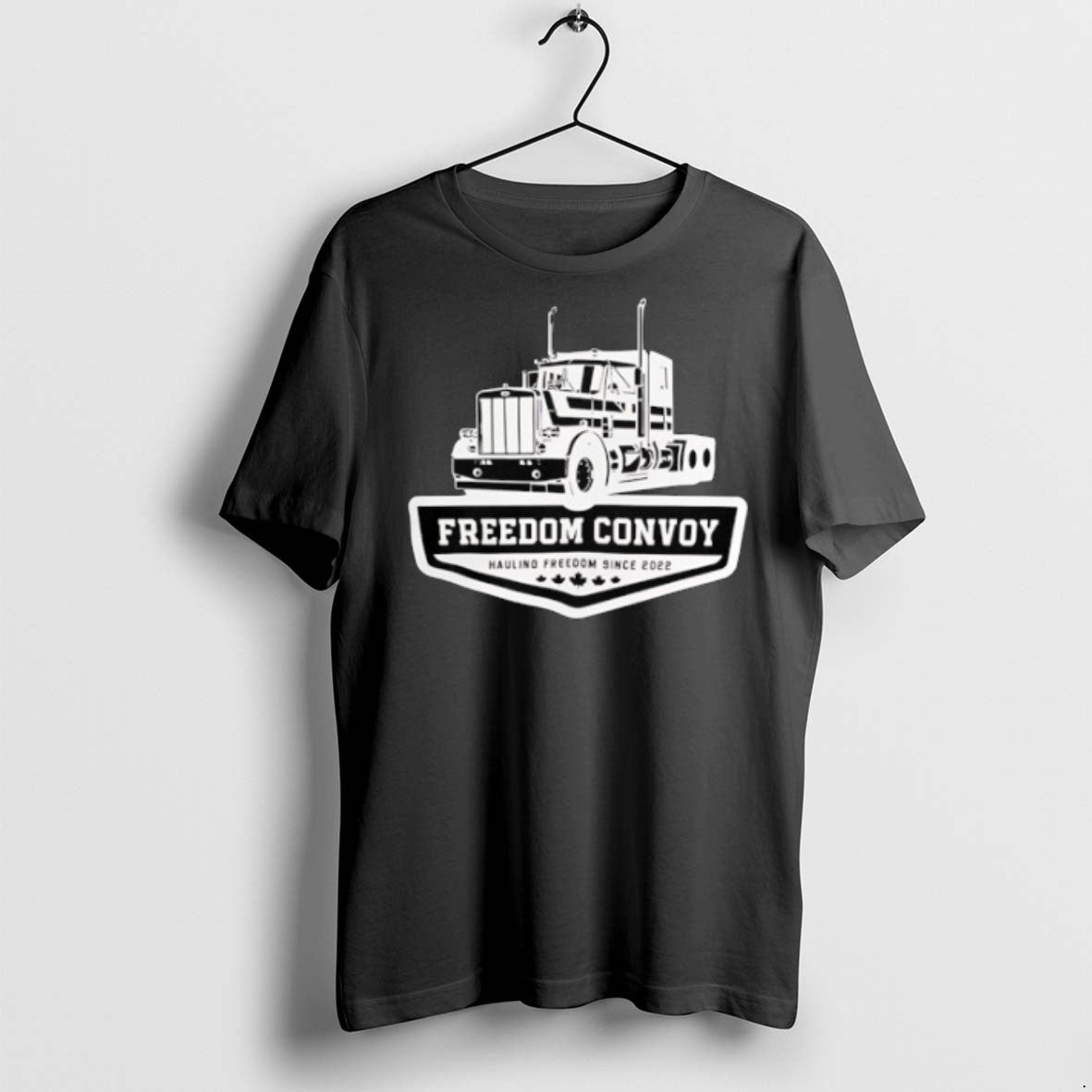 Premium Freedom Convoy Hauling Freedom Since 2022 T Shirts Long