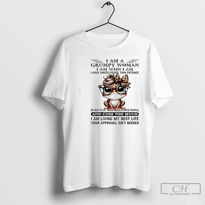 Premium Frog I Am Grumpy I Am Who I Am I Have Anger Long Sleeve