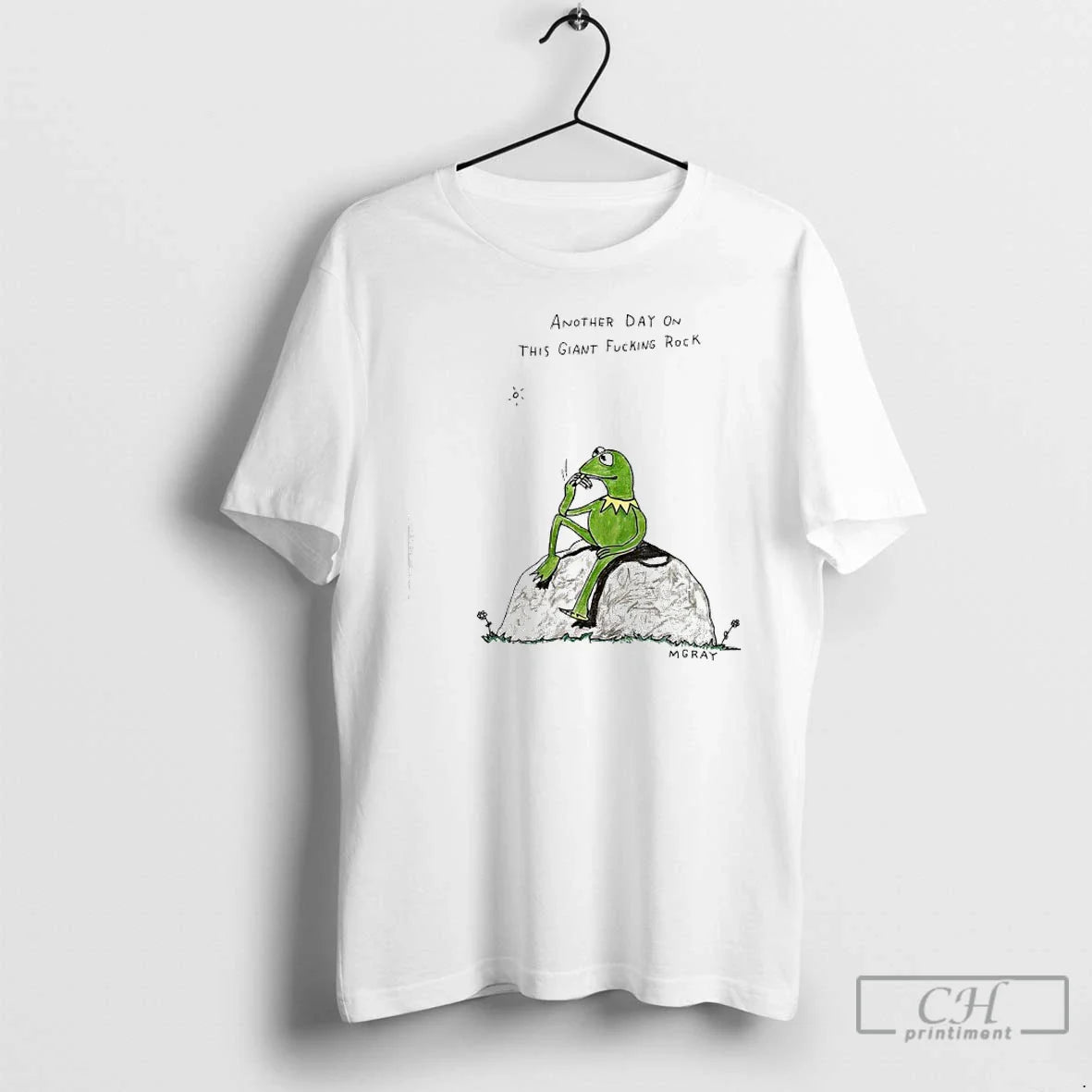 Premium Frog Another Day This Giant Fucking Rock T Shirts Hoodie