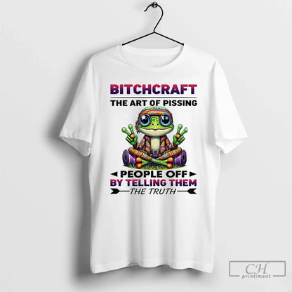 Premium Frog Bitchcraft Art Pissing People Off Telling Them Truth