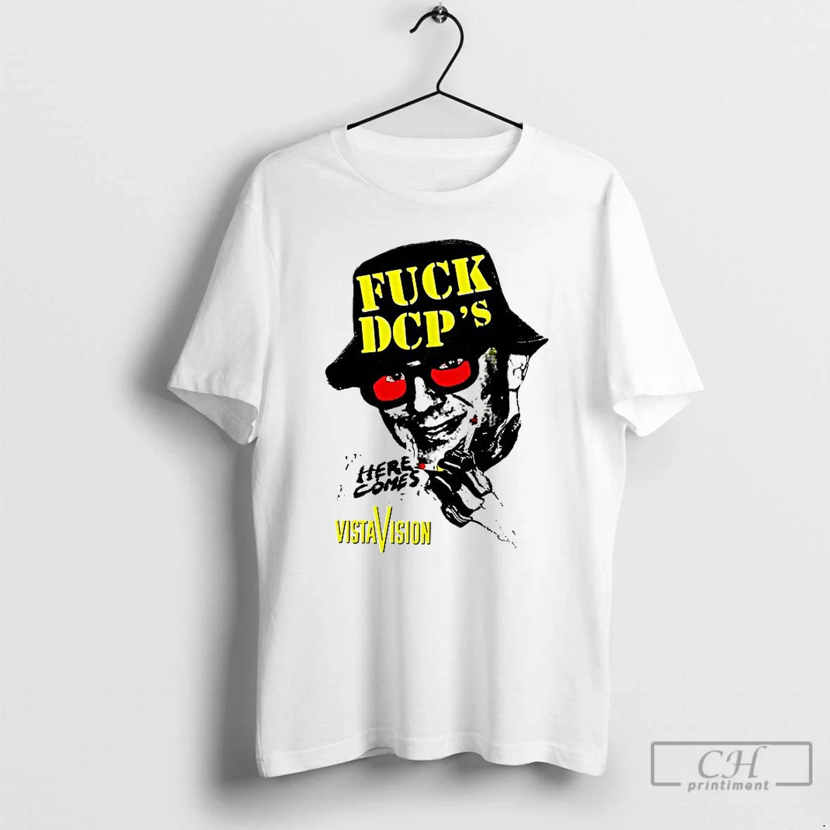 Premium Fuck Dcps Vista Vision T Shirts Tee Authentic Art