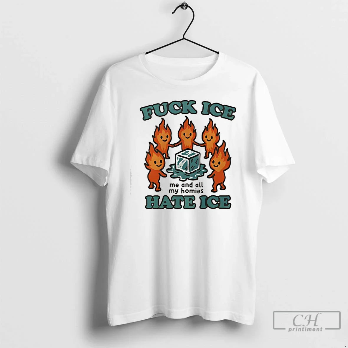 Fuck Ice Me And All My Homies Hate Ice Tee Authentic Outfit
