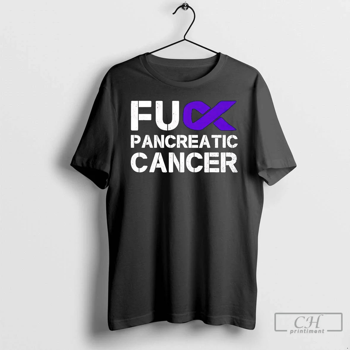 Premium Fuck Pancreatic Cancer T Shirts Tank Top Authentic Design